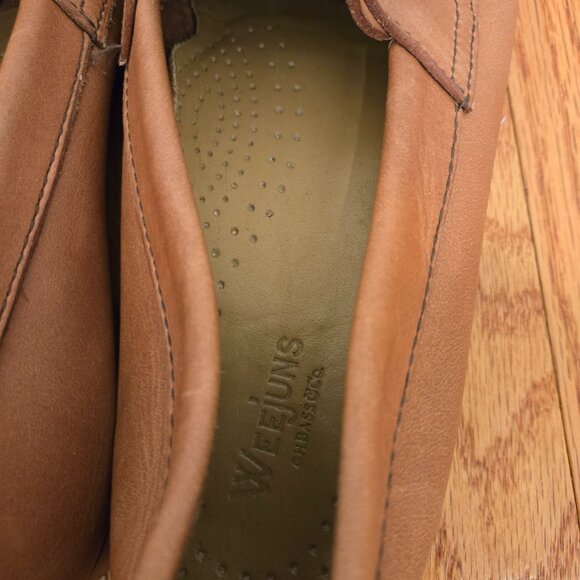 Mens Weejuns GH Bass and Co. Size 8 Loafers Brown - Picture 7 of 11